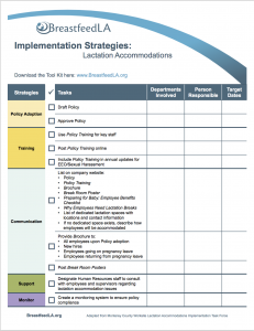 Implementation Checklist picture